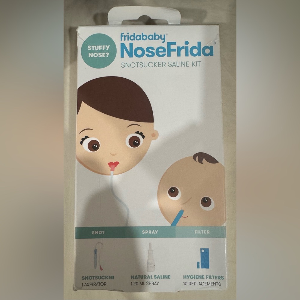 NWT FridaBaby Snotsucker Saline Kit
